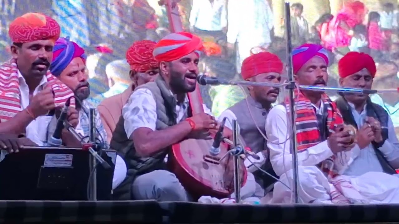 गायक-तखत सिंह भाटी एण्ड पार्टी म्याजलार !!बोल-धरा अम्बर बिच वेल वडुकि !! KHYALA MATH bhajan sandhya 