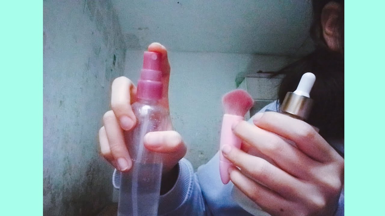 Asmr casero con sonidos de agua y brocha ✨💦