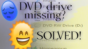 Windows 10 No DVD drive or NOT working 4 WAYS TO FIX!!