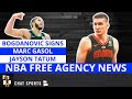 NBA Free Agency News & Rumors Ft. Marc Gasol & Markieff Morris + Bogdan Bogdanovic To Hawks?
