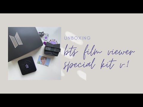 Unboxing Bts Film Viewer Special Kit x Reels :)