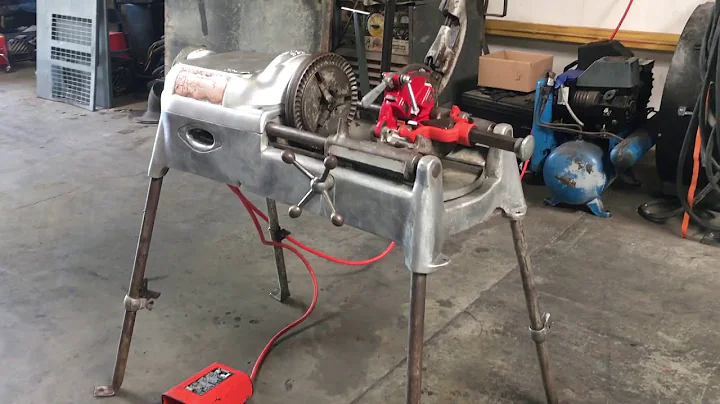 Ridgid 535 Pipe Threader Threading Machine 1/8” to 2”