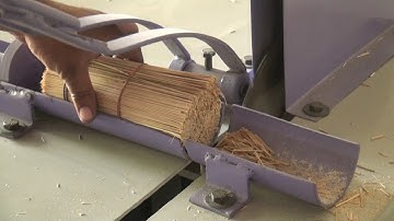 Bamboo Stick Sizing Machine