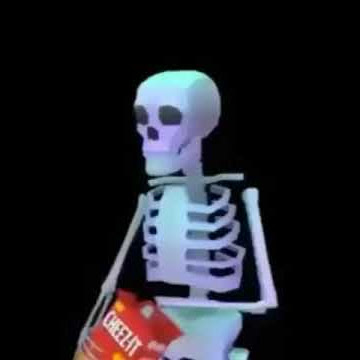 What you know about rolling down in the deep? (skeleton meme)