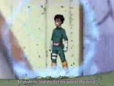 Rock Lee Naruto AMV - Speed of sound