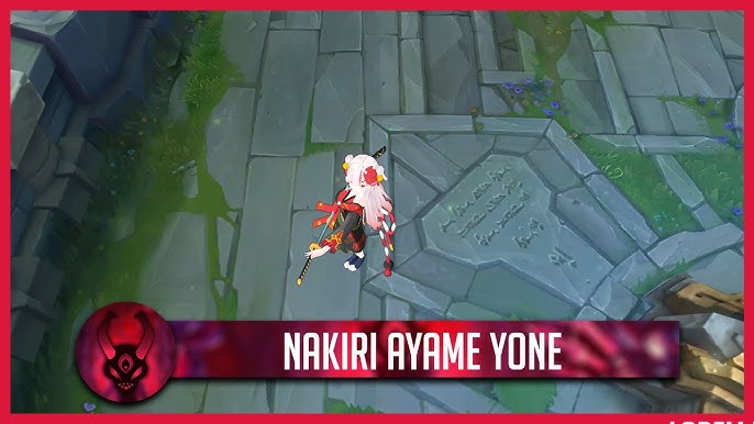 League of Legends KillerSkins Hololive Nakiri Ayame Yone - Casual Outfit 