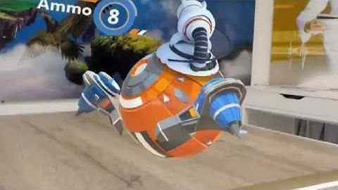 InfinityAR presents: The first person shooter demo "Island Concur"