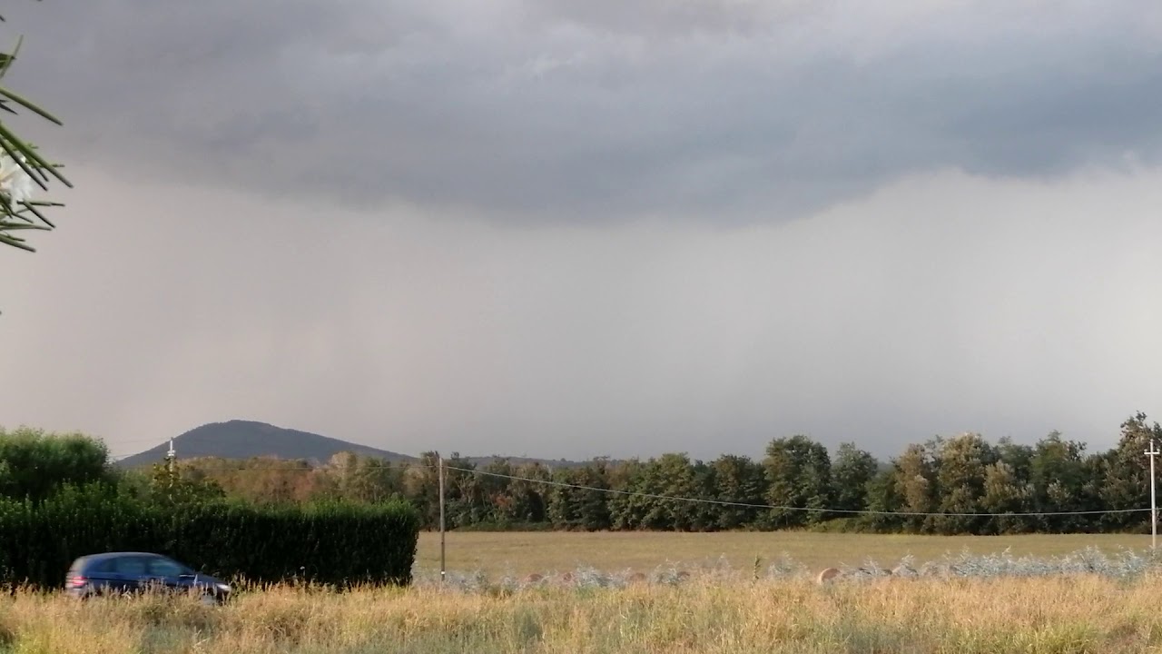 Temporale nel grossetano