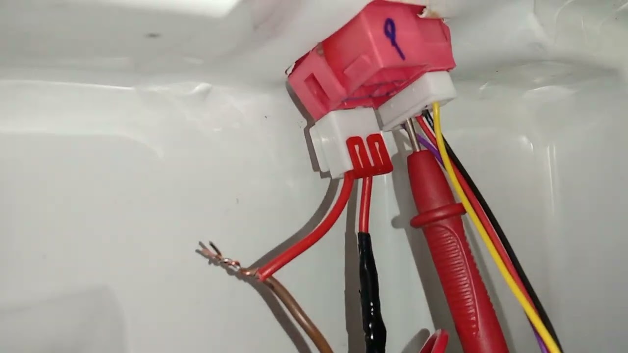 تحويل ثلاجه Lg انفرتر  من كارته الى تايمر باحتراف 