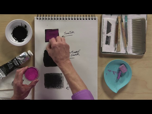 Pastel Techniques with Paul deMarrais - Acrylic Matte Medium Demo 