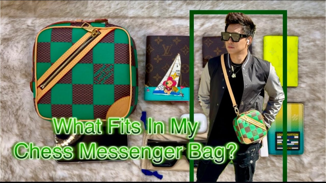 What Fits In My Chess Messenger Bag | Louis Vuitton | SS2024 | Rey