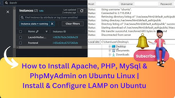 How to Install Apache, PHP, MySql & PhpMyAdmin on Ubuntu Linux with ec2 instance  Install  Xamp