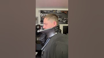 Becoming the Dark Lord with EFX helmet #darthvader #shorts #vader #starwars #costume #darkside