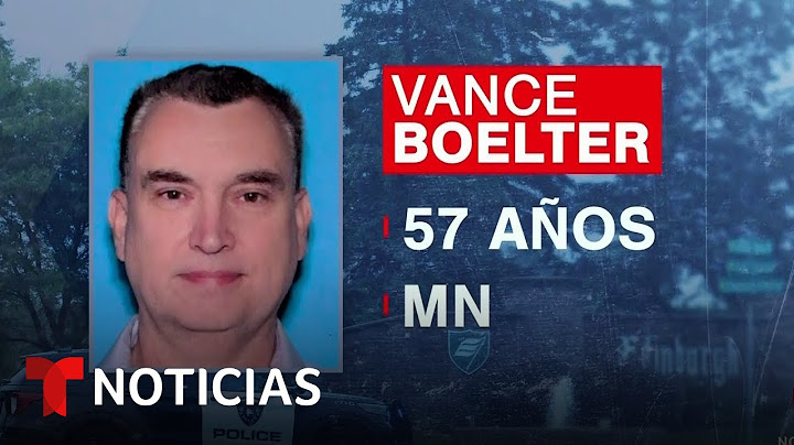Arrecia la caza al sospechoso de disparar contra dos políticos en Minnesota | Noticias Telemundo