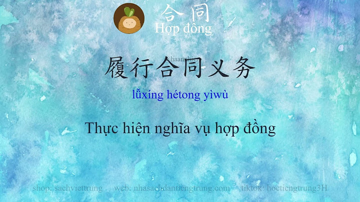 Công nhân hợp đồng trong tiếng trung là gì