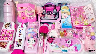 Unboxing Girls Stationery, School Shopping, Pencil Box, Compass Box, Geometry, Safa, Shafa