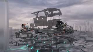 Lamborghini LB744 V12 hybrid engine animation