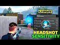 BGMI New 4.2 Update Headshot Sensitivity Code 🔥 BGMI/PUBG Sensitivity Codere 🥷✅️
