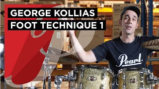 Double Bass Tutorial with George Kollias Official: (1) Foot technique