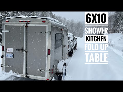 How To Build A Bathroom In A Enclosed Trailer?