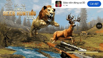 Jungle deer hunting 2024 10 level map dino part 1