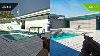 Source 1 vs Source 2 vs Unreal Engine 5. Counter Strike Comparison