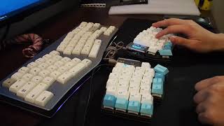 Lily58 Pro Sound Demo with Feker HP switches