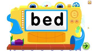 Starfall Learn to Read, short vowel e machine (Computer version, remastered)