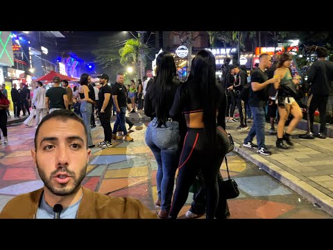 Kolombiya-Medellin Gece Hayatı ~ SANSÜRSÜZ ! Neden Bu Kadar Çok Kadın Var ? Park Lleras ve Provenza