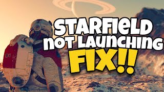 How To Fix Starfield Not Launching or Not Opening | Starfield Wont Launch Fix