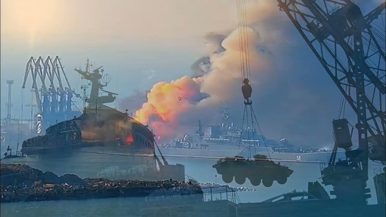 Реактивное море. Корабль под обстрелом. Уничтоженный корабль. Подбитый российский корабль в черном море. Подбили румынский корабль.