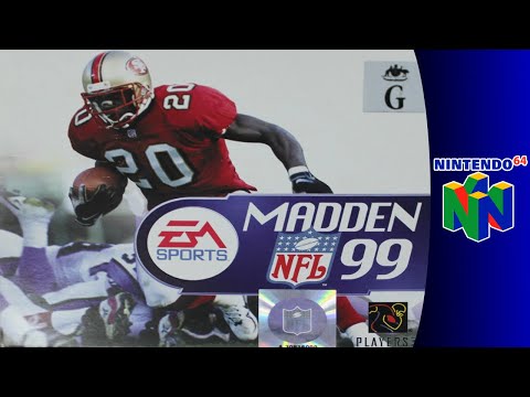 Madden NFL 99 for N64 Walkthrough