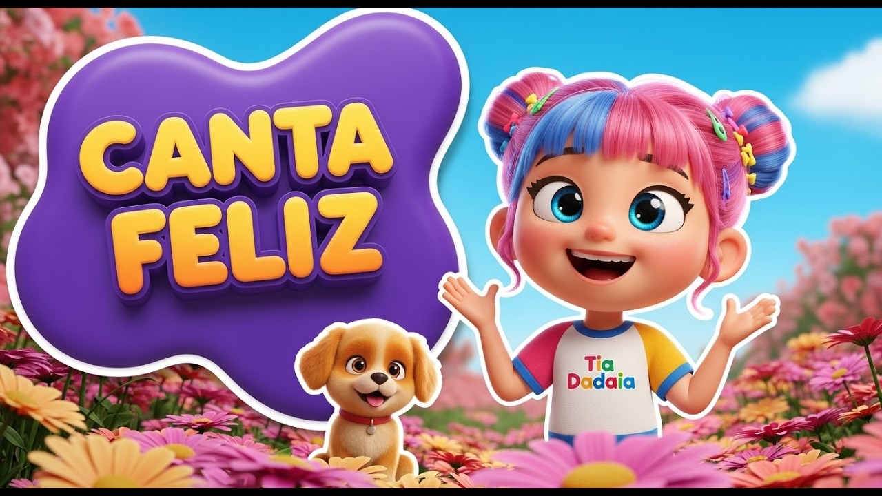 A CRISTO DAI LOUVOR - HINO INFANTIL CLÁSSICO PARA CRIANÇAS   LOUVOR GOSPEL -  TIA DADAIA #TIADADAIA