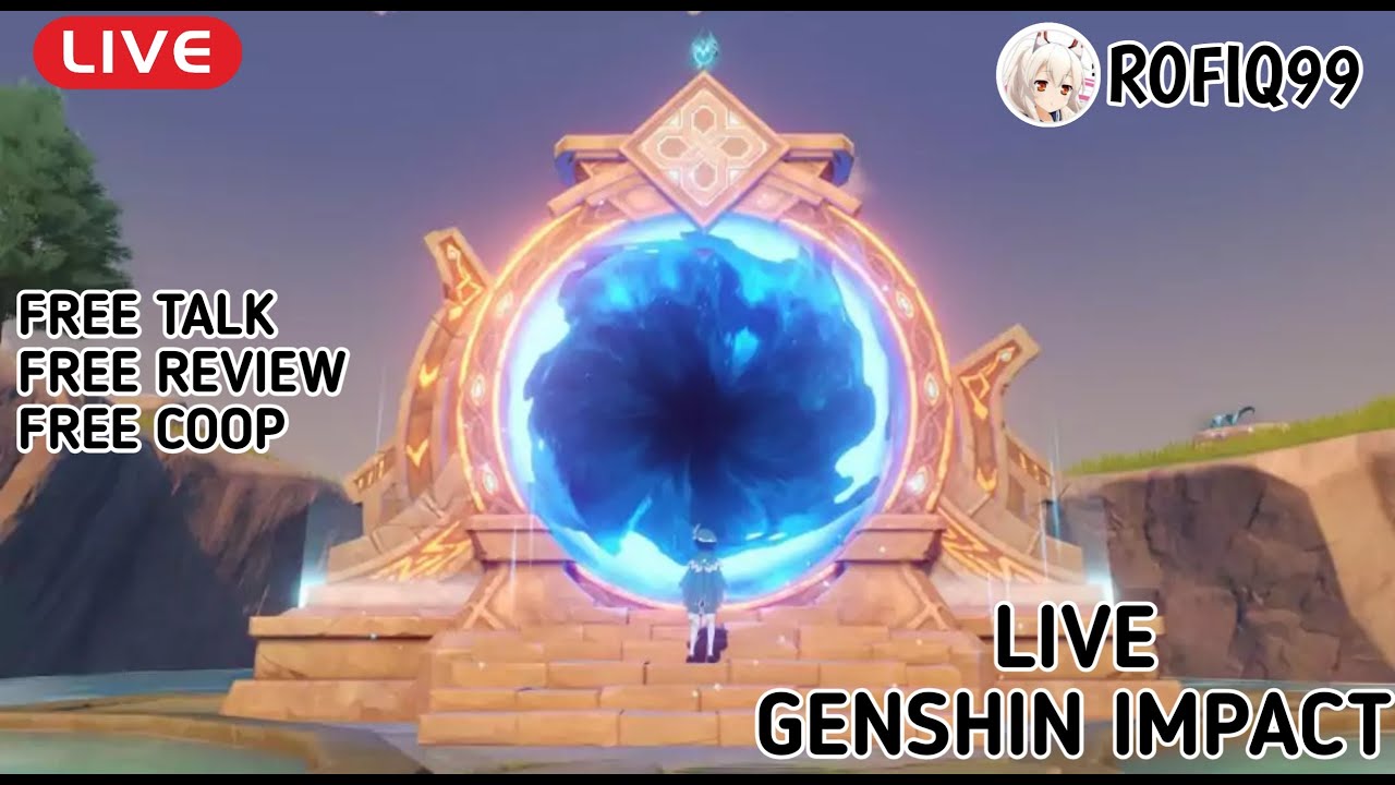 LIVE!!! Spiral Reset Hari2 Lunar | Free/VIP Joki Spiral, IT, SO | Genshin Impact ID
