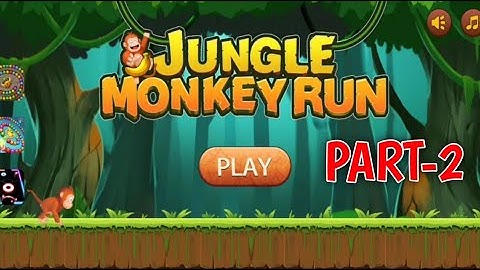 Jungle Monkey Run Part-2 || Gajapati Gaming