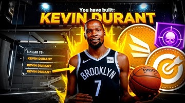 THE BEST OVERPOWERED KEVIN DURANT BUILD!!!