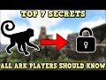 TOP 7 SECRETS EVERY ARK PLAYER NEEDS TO KNOW | ARK SURVIVAL EVOLVED