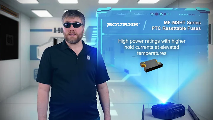 Bourns MF-MSHT Series PTC Resettable Fuses, Tech Specs | TTI, Inc.