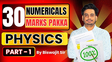 Physics Numerical Marathon / CHSE 12th Most Important Numericals for 2025 / Masterclass Part 1