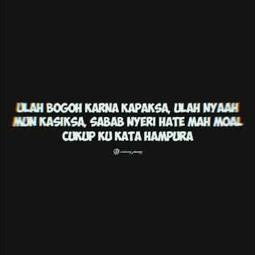 Video story WA Sunda keren 30 detik terbaru kekinian! #Quotes30detik #quotessunda