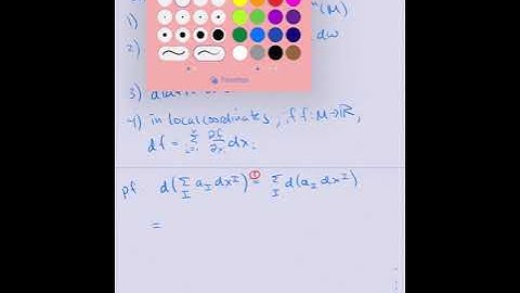 370 Video 15: exterior derivative axiomatically