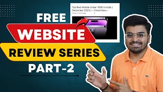 Free Blog Review In Hindi | Blog Review & Consultation Series Part  2 | Free SEO Audit For Traffic