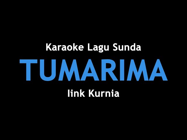 Tumarima - Iink Kurnia (Karaoke Versi Official Anjar Boleaz) class=