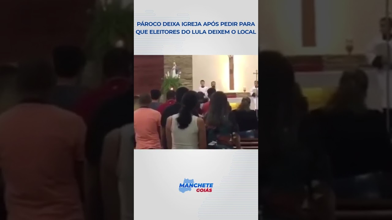 PÁROCO DEIXA IGREJA APÓS DISCUSSÃO POLÍTICA