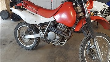 2000 Honda XR650L First Start after carburetor rebuild