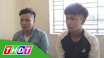 Làm việc 2 đối tượng phát tờ rơi cho vay | THDT