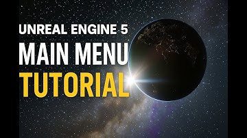 🎮 Unreal Engine 5 Main Menu Tutorial | Widget System with Blueprint step by step tutorial.