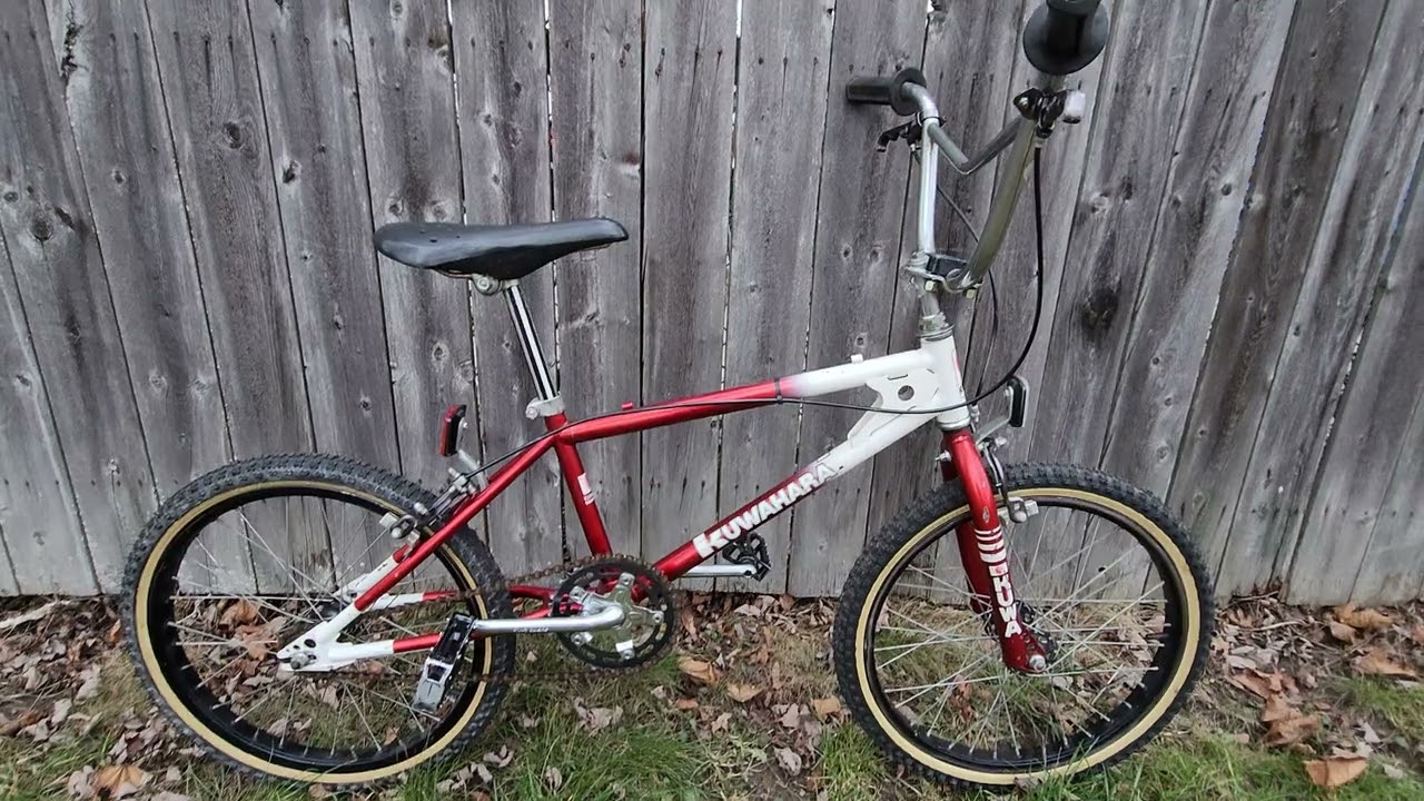 自転車本体 ET KUWAHARA BMX OLD SCHOOL E. T. Kuwahara BMX bike Anniversary 2002 Rare look ! - YouTube