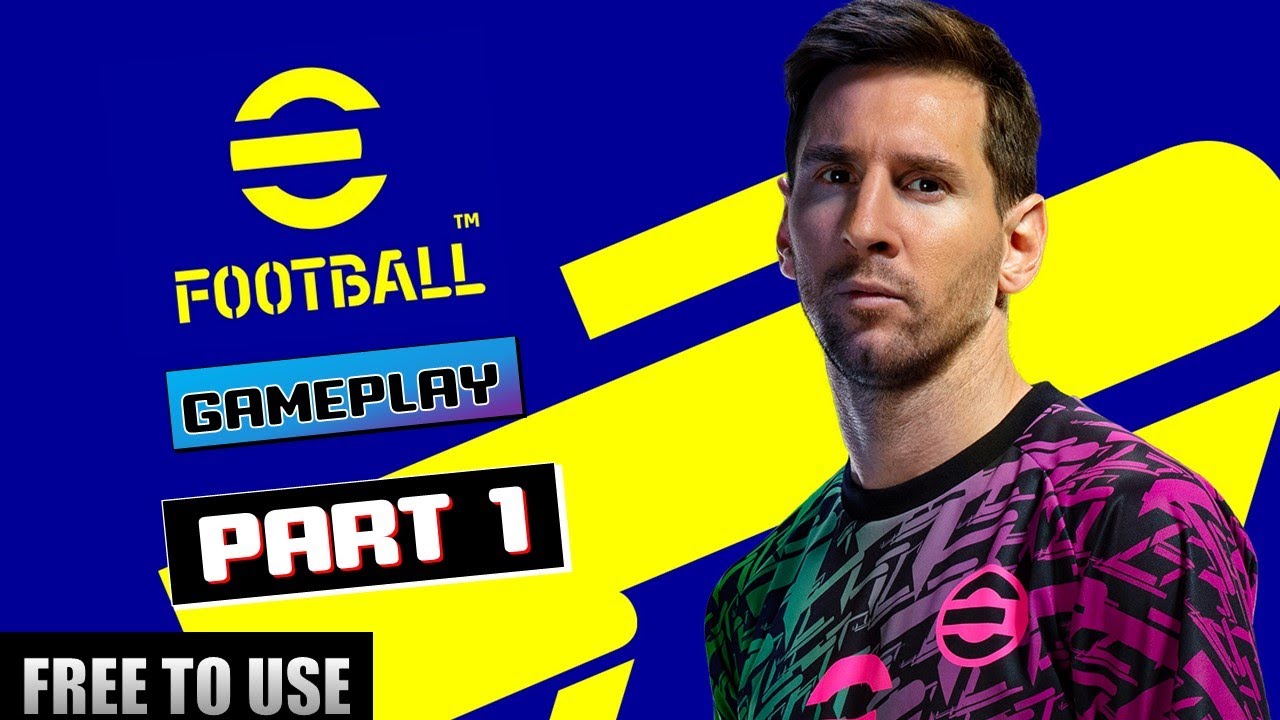e Football / PES 2022 - Free To Use Gameplay - YouTube