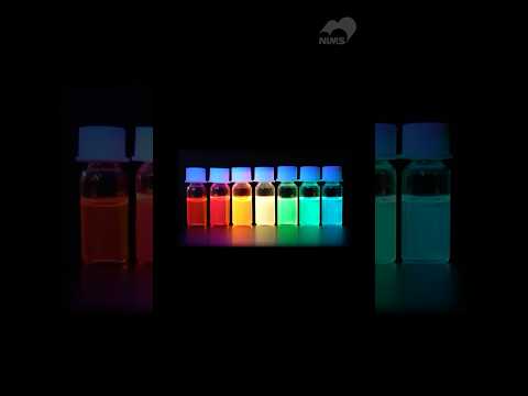 七色に光る量子ドット #shorts - nimspr - 物質・材料研究機構